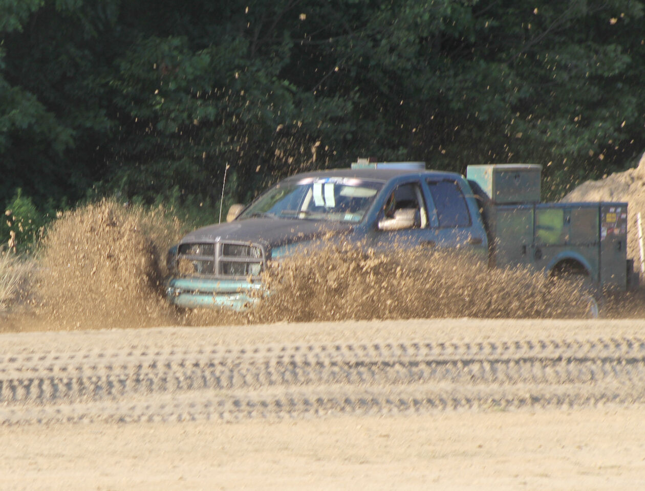 Thursday brings mud bog to fair